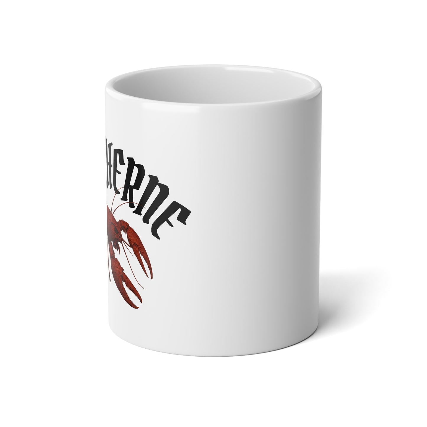 20oz Jumbo Coffee Mug- 'Matherne' crawfish mug