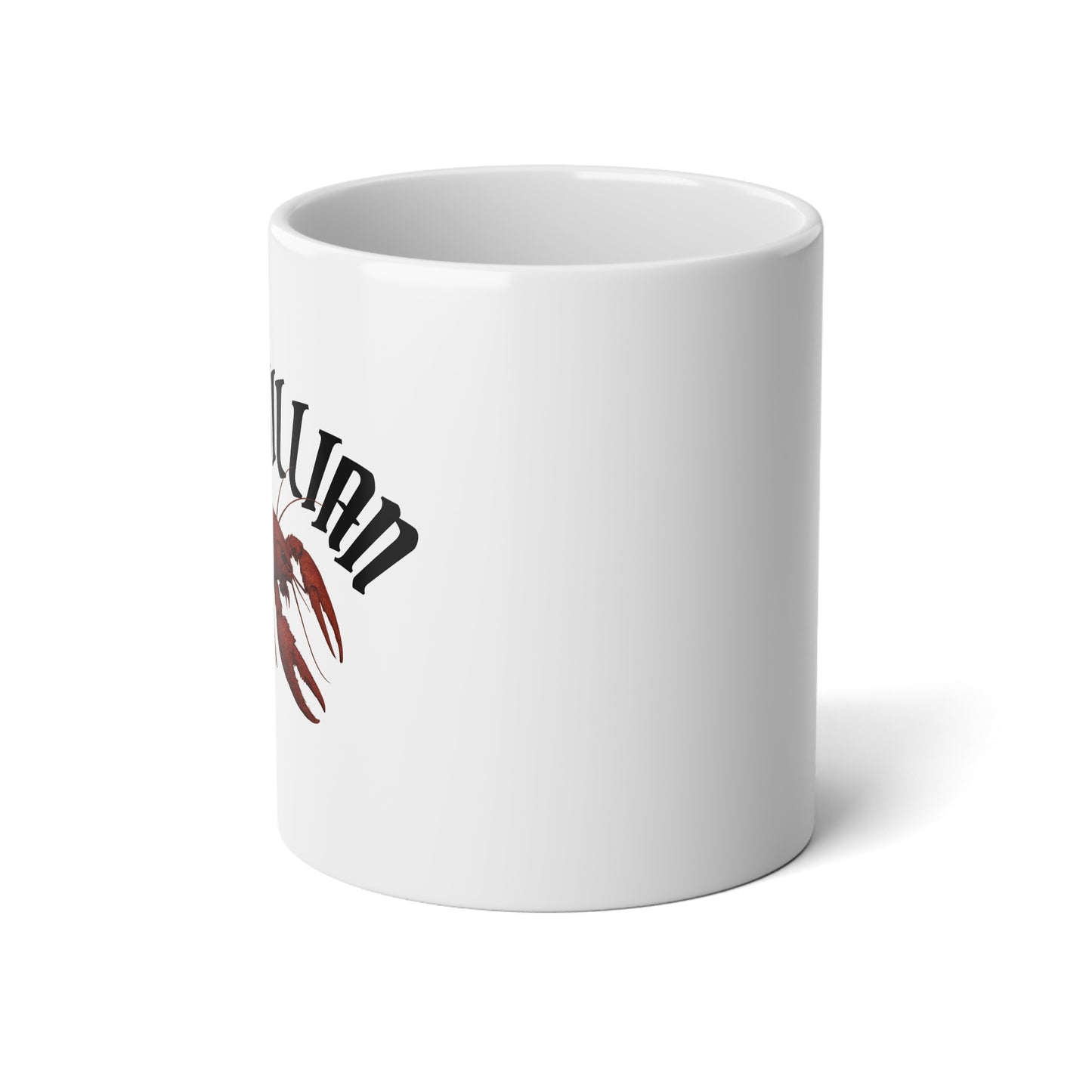 20oz. -Jumbo Coffee Mug- 'Bonvillian' crawfish mug