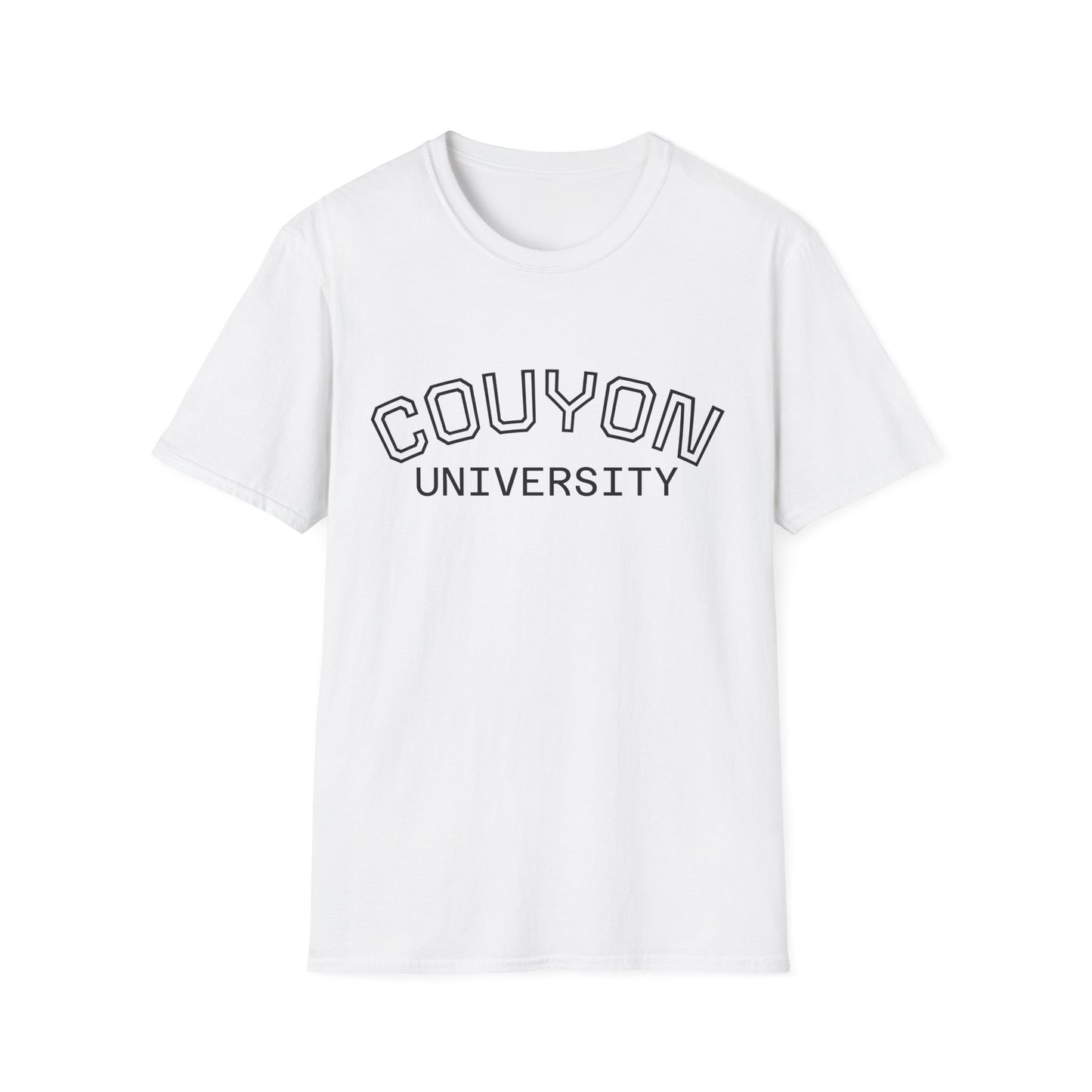 Vintage Graphic T-Shirt, Couyon University Tee, Unisex College Apparel, Casual Everyday Wear, Gifts for Students, Graduation Shirts