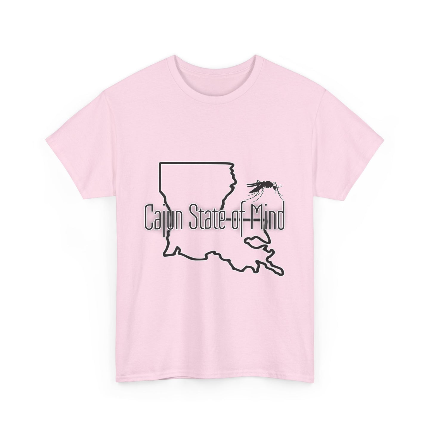 Cajun State of Mind Tee, Louisiana Pride T-Shirt, Southern Style Top, Gift for Locals, Casual Everyday Wear, Unisex Cotton Tee