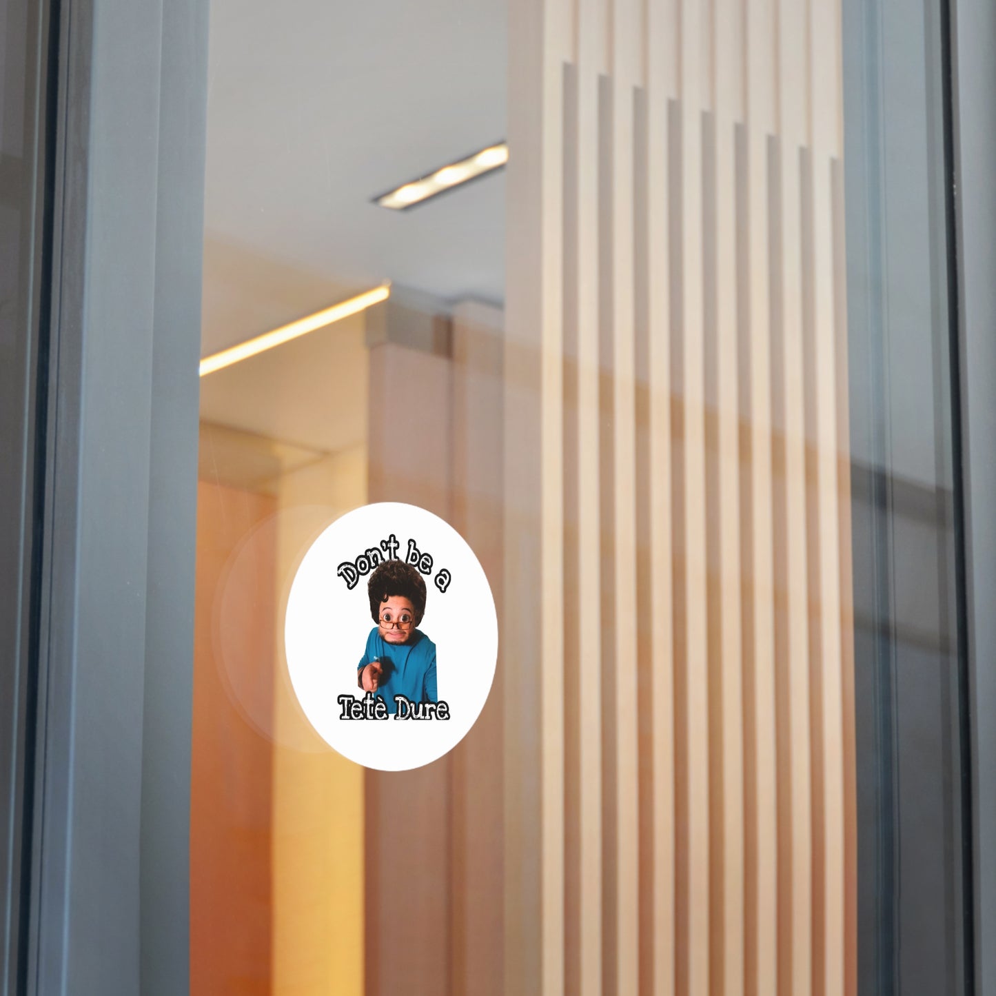 Fun Round Vinyl Stickers – Don't Be a Têtè Dure, Humorous Decor, Great for Gift Giving, Stickers for Parties and Celebrations, Office [...]