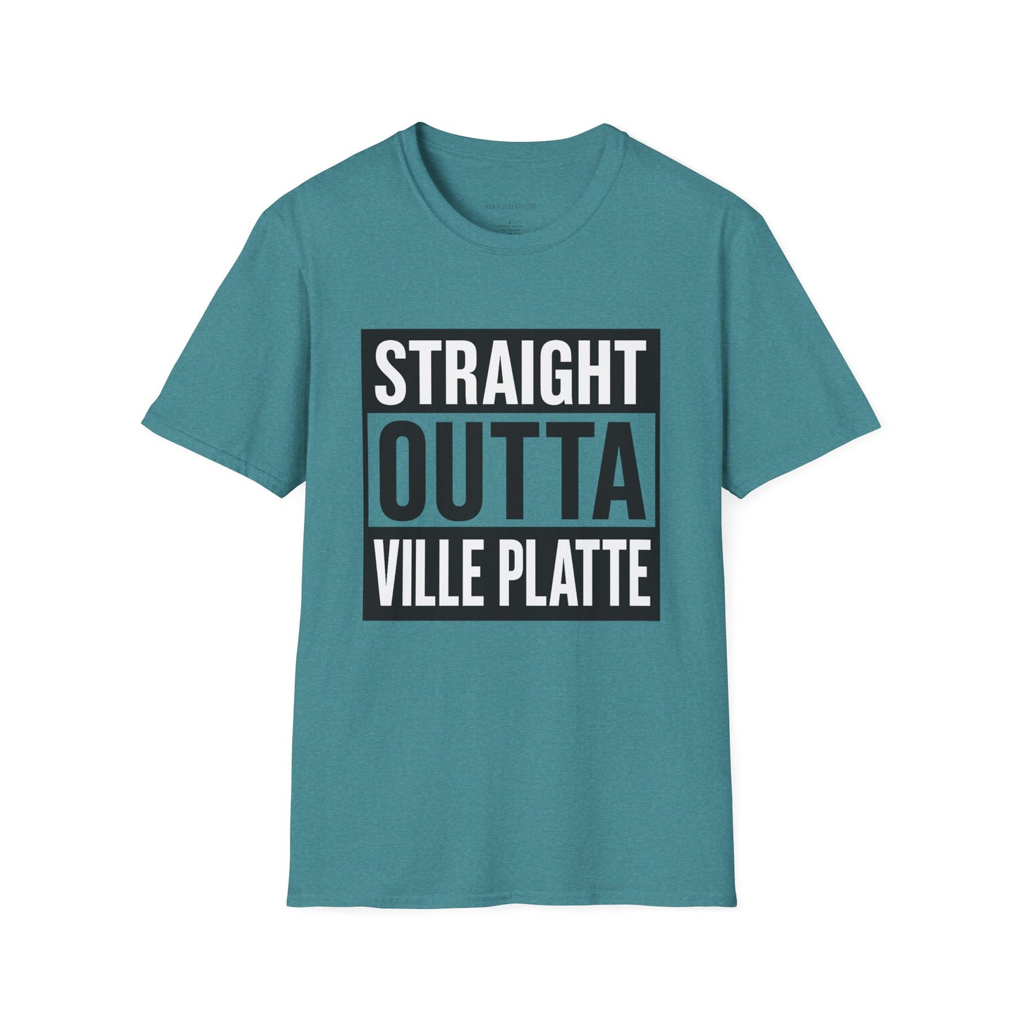 Straight Outta Ville Platte T-Shirt — Local Pride Graphic Tee
