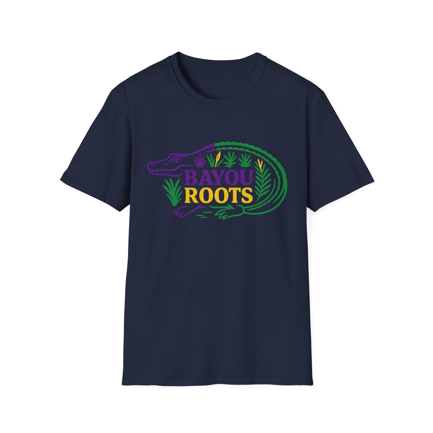Bayou Roots Alligator T-Shirt — Louisiana Cajun Pride Tee
