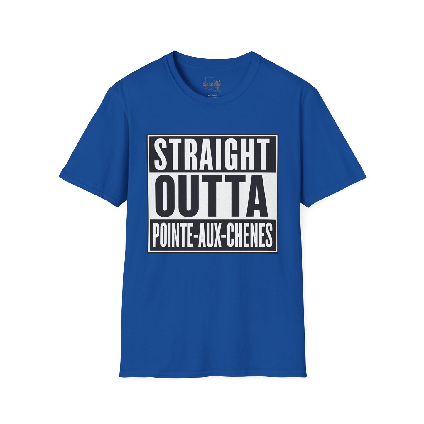 Straight Outta Pointe-Aux-Chenes Unisex T-Shirt, Casual Wear, Gift for Him/Her, Birthday, Family Reunion, Summer Fashion