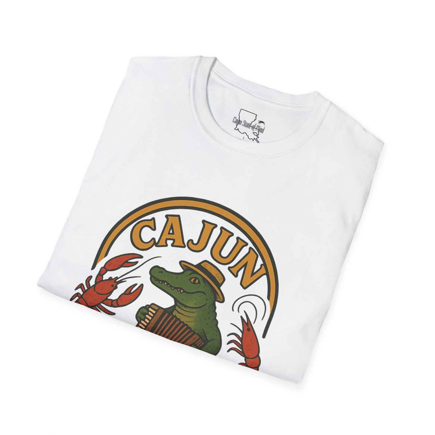 Cajun All Day T-Shirt | Unisex Softstyle Tee, Southern Pride Apparel, Louisiana Gift, Casual Wear, Unique Graphic Shirt