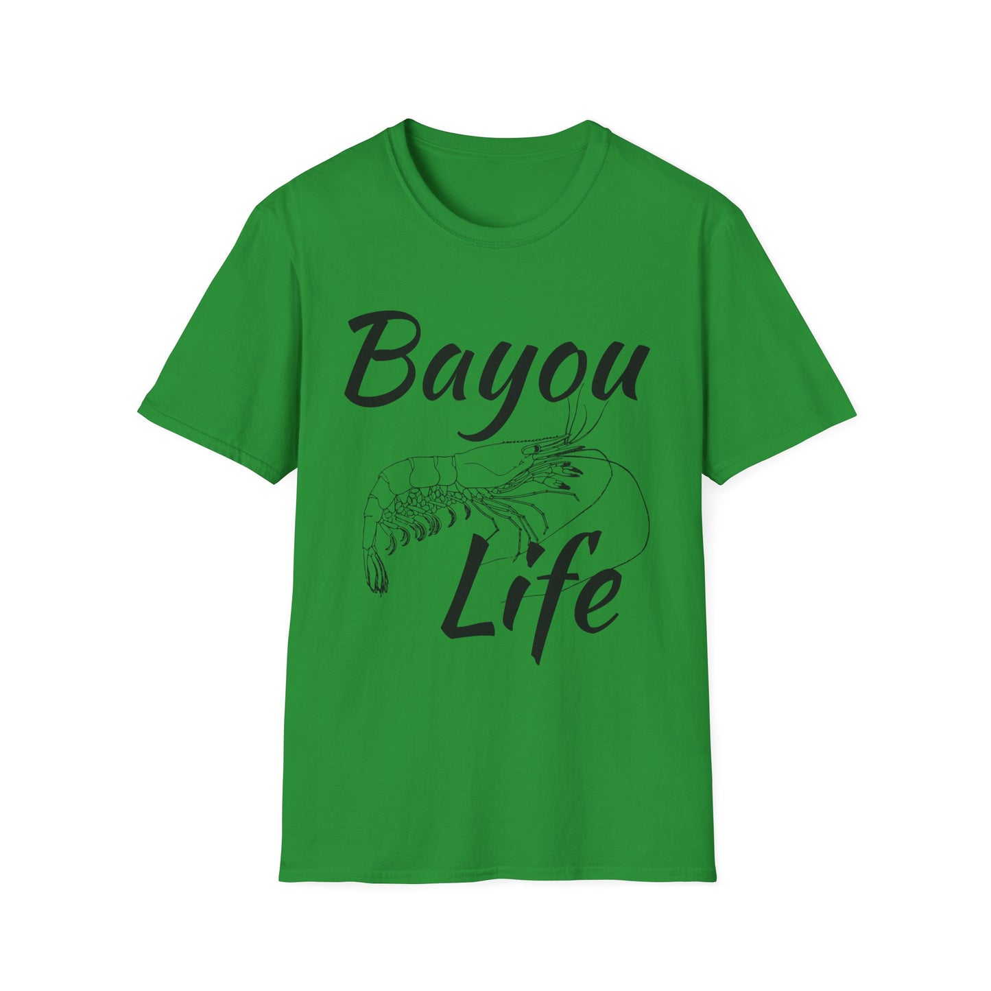 Bayou Life Unisex Softstyle T-Shirt | Perfect for Seafood Lovers, Beach Days, Southern Vibes, Family Gatherings, and Outdoor Adventures