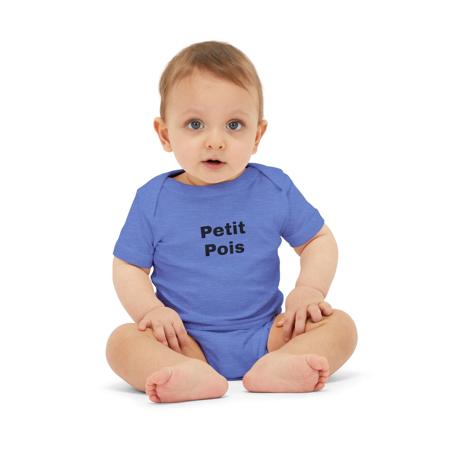 Cute Petit Pois Infant Jersey One Piece, Baby Bodysuit, Cute Baby Outfit, Newborn Gift, Baby Shower Gift, Infant Clothing