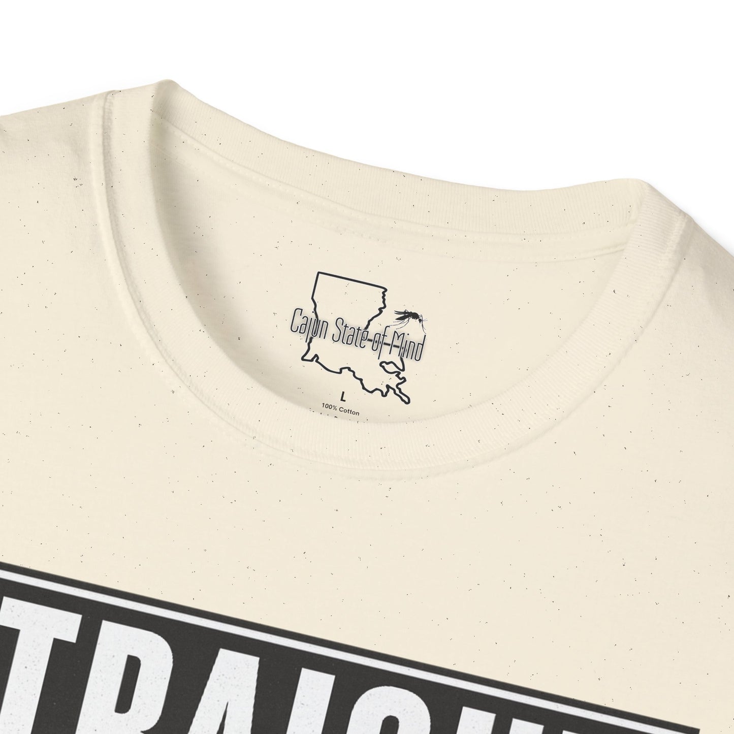 Straight Outta Chauvin T-Shirt, Unisex Softstyle Tee, Fun Graphic Shirt, Gift for Humor Lovers, Casual Everyday Wear