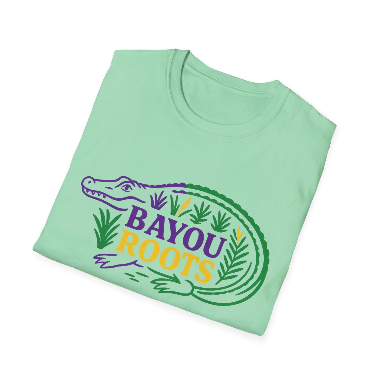 Bayou Roots Alligator T-Shirt — Louisiana Cajun Pride Tee