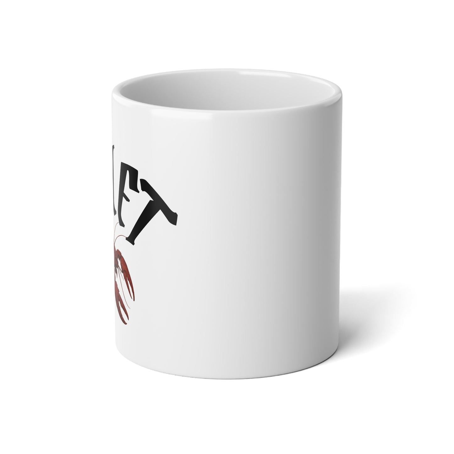 20oz. Jumbo Coffee Mug- 'Solet' crawfish mug