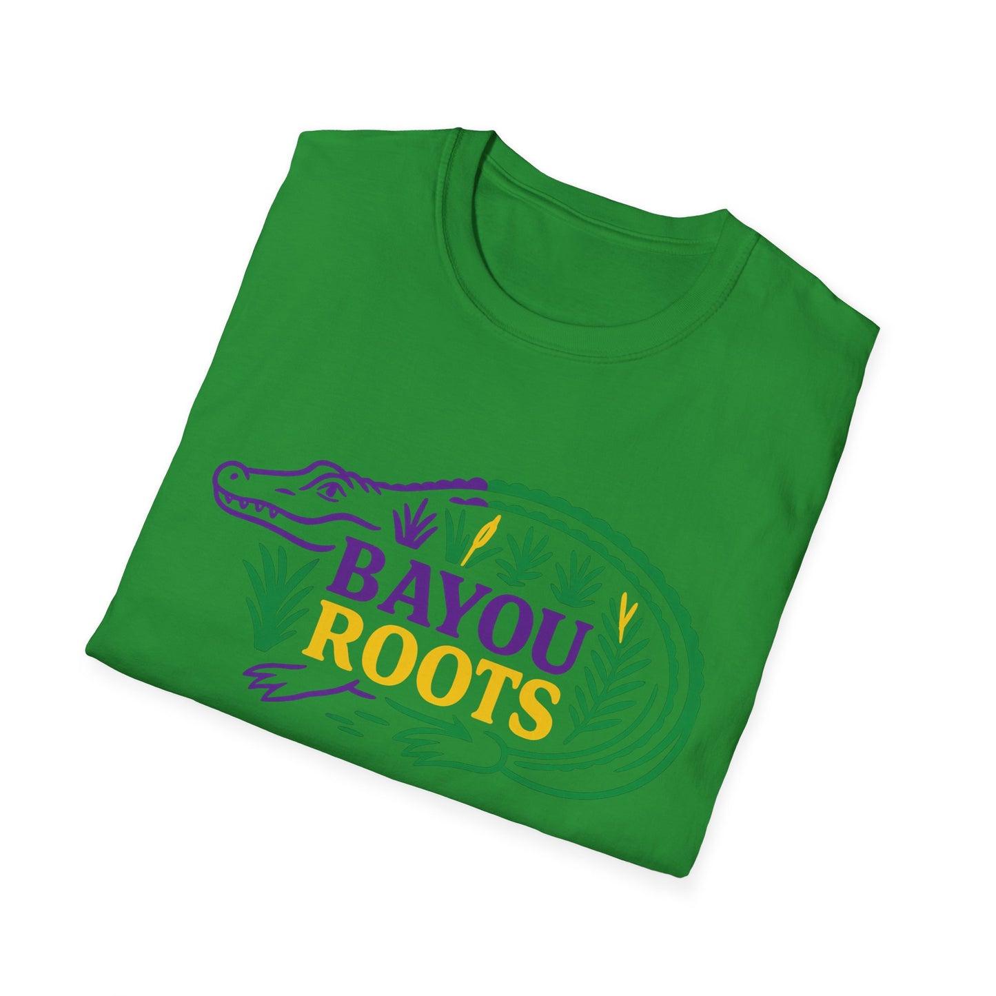 Bayou Roots Alligator T-Shirt — Louisiana Cajun Pride Tee