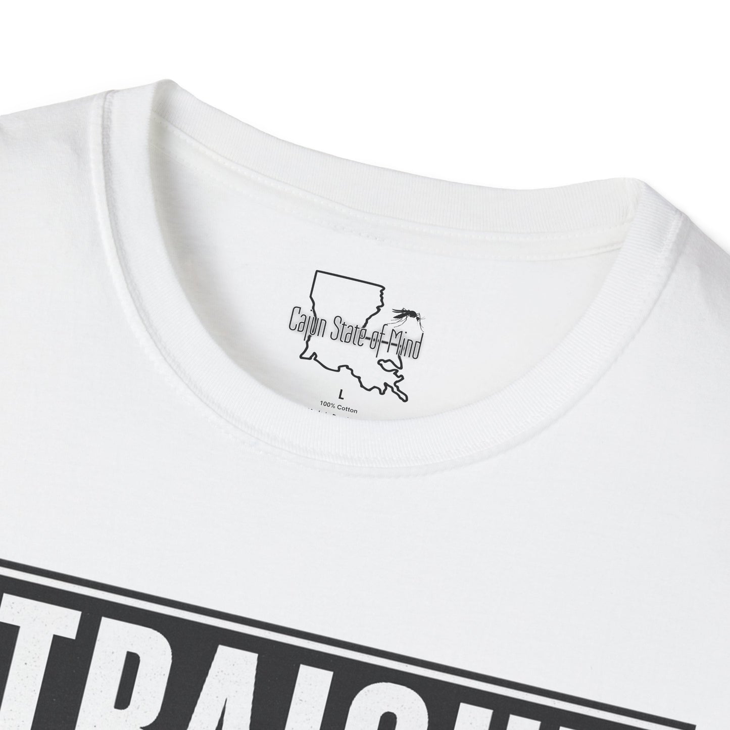 Straight Outta Chauvin T-Shirt, Unisex Softstyle Tee, Fun Graphic Shirt, Gift for Humor Lovers, Casual Everyday Wear