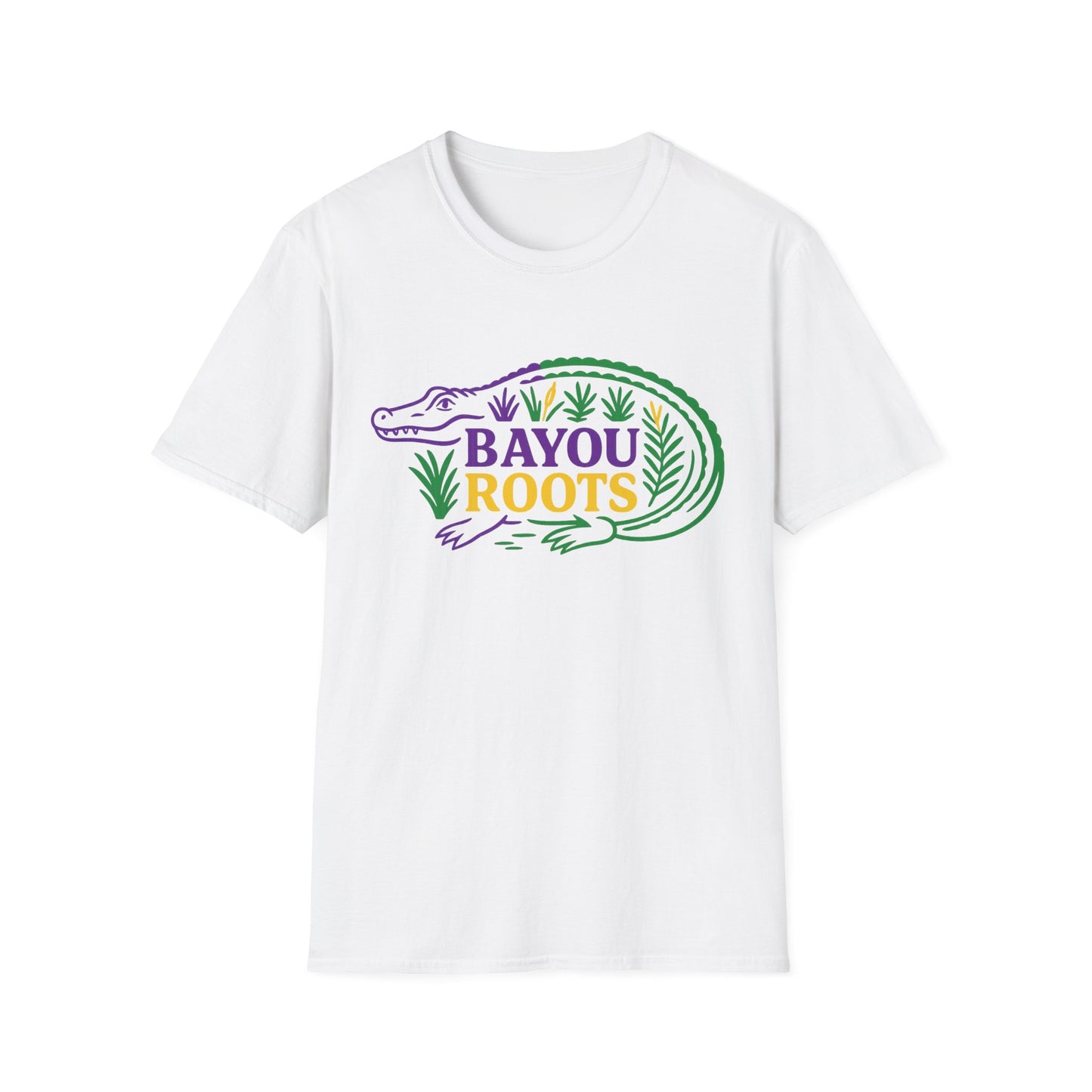 Bayou Roots Alligator T-Shirt — Louisiana Cajun Pride Tee