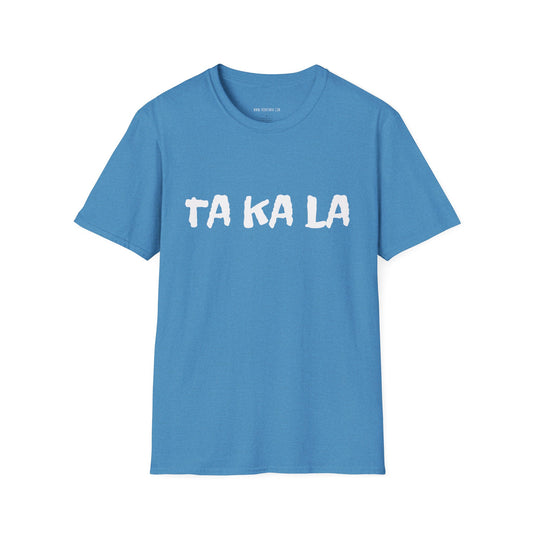 TA KA LA Minimalist Text Tee