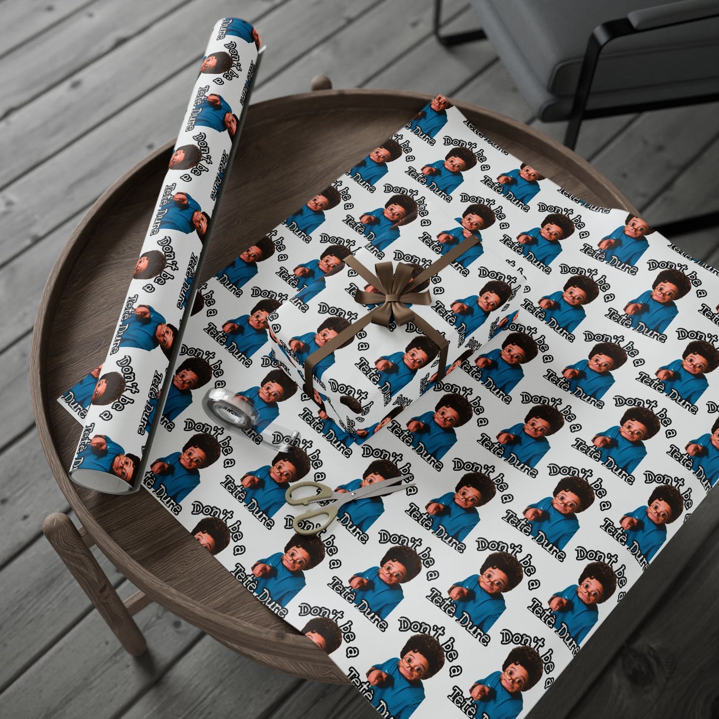 Novelty Wrapping Paper — Cajun Grandmaw wrapping paper