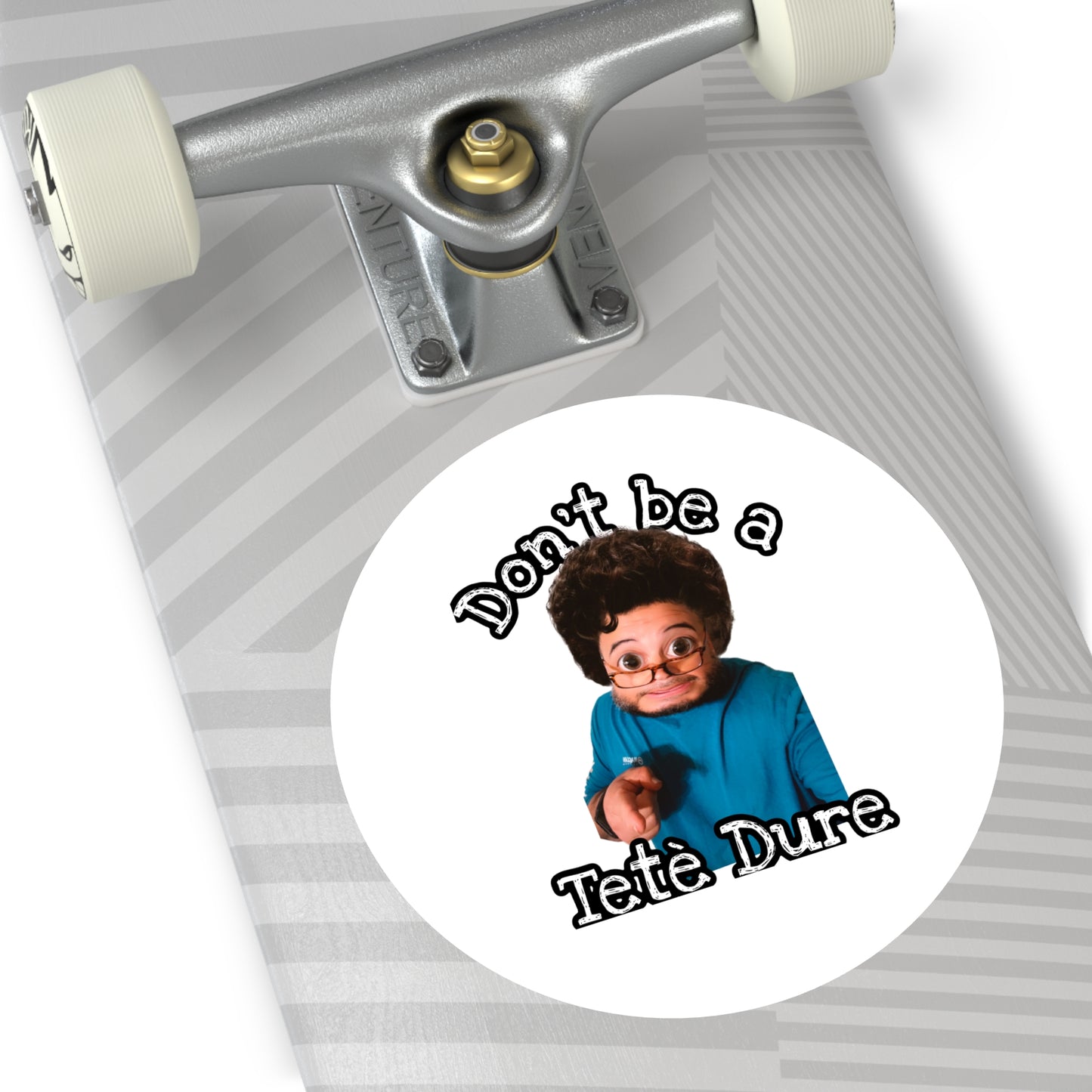 Fun Round Vinyl Stickers – Don't Be a Têtè Dure, Humorous Decor, Great for Gift Giving, Stickers for Parties and Celebrations, Office [...]