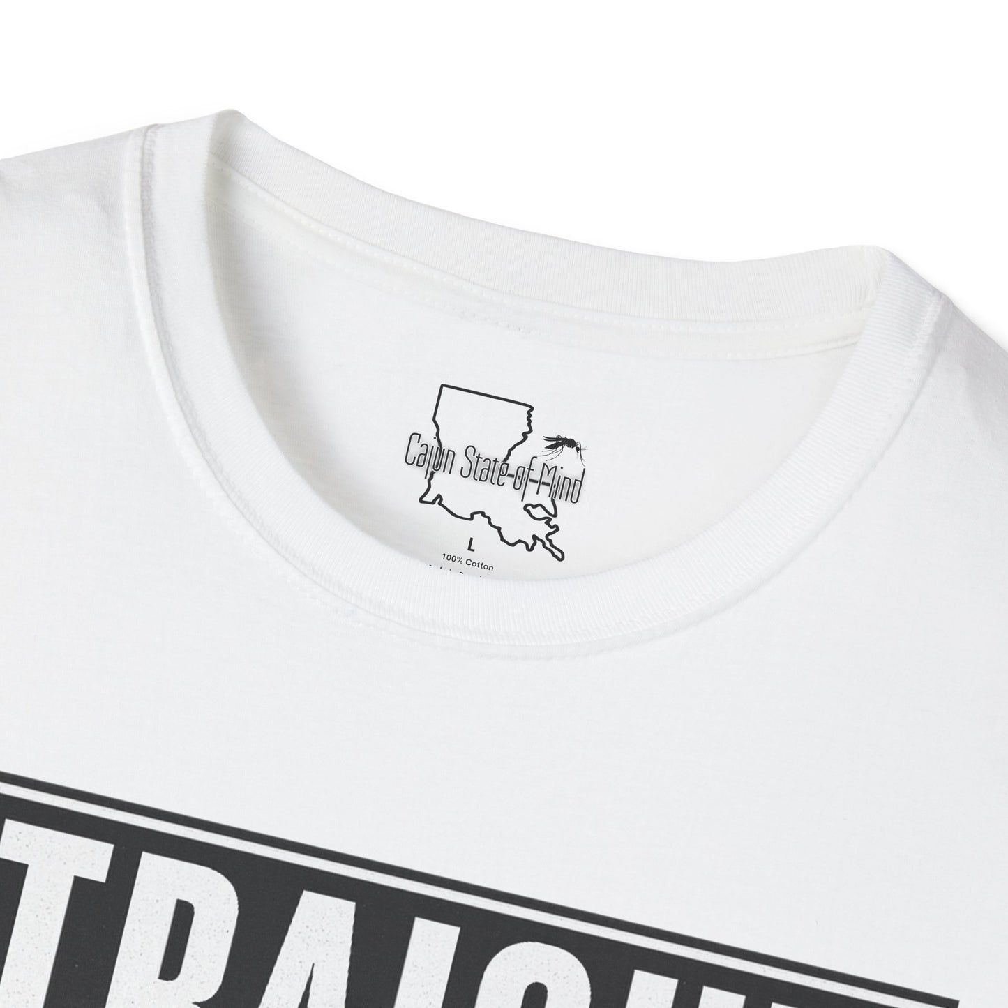 Straight Outta Dularge Unisex Softstyle T-Shirt, Casual Wear, Gift for Him/Her, Streetwear, Trendy Graphic Tee