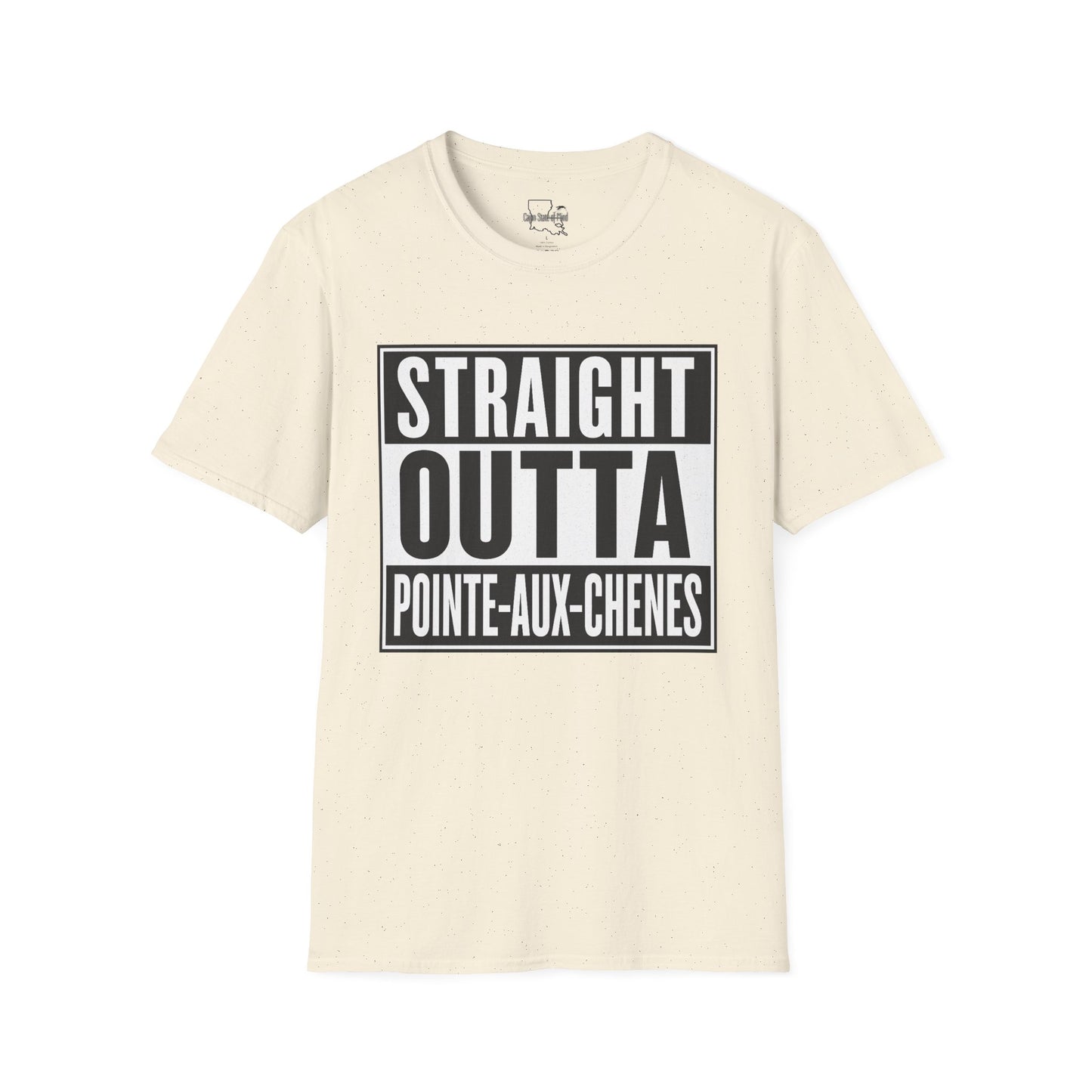 Straight Outta Pointe-Aux-Chenes Unisex T-Shirt, Casual Wear, Gift for Him/Her, Birthday, Family Reunion, Summer Fashion