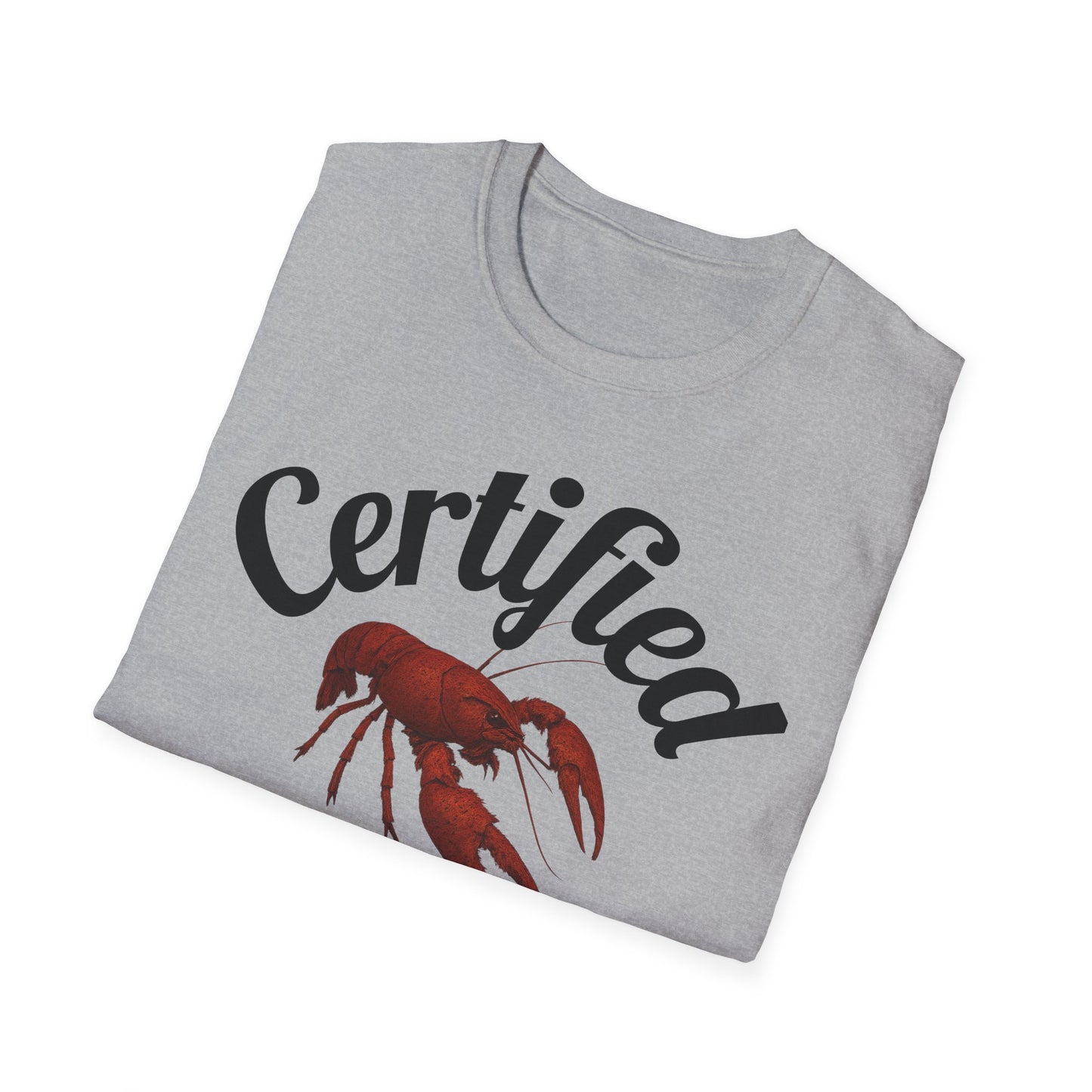 Certified Boil Master T-Shirt — Cajun Crawfish Boil Cooking Tee