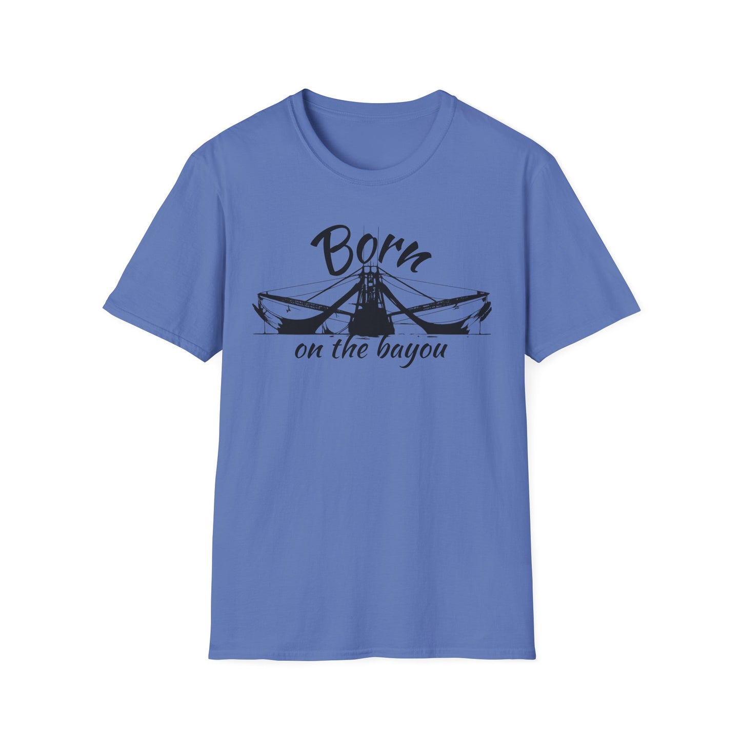Born on the Bayou T-Shirt — Cajun Louisiana Swamp Pride Tee