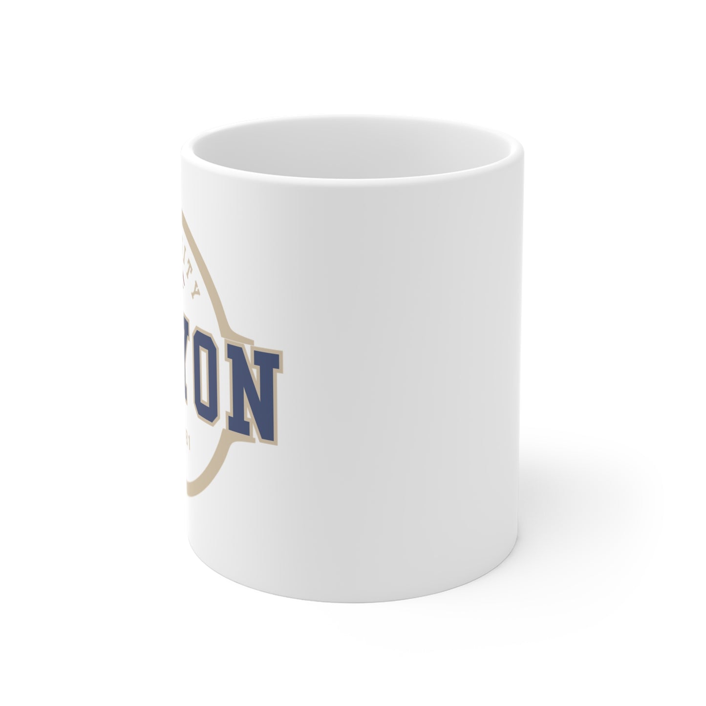 University Couyon Mug, 11oz Coffee Cup, Graduation Gift, College Decor, Personalized Student Mug