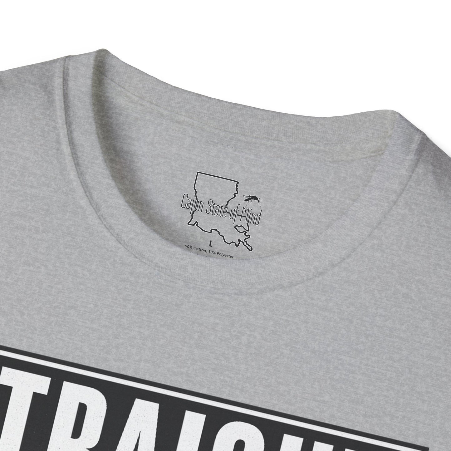 Straight Outta Dularge Unisex Softstyle T-Shirt, Casual Wear, Gift for Him/Her, Streetwear, Trendy Graphic Tee