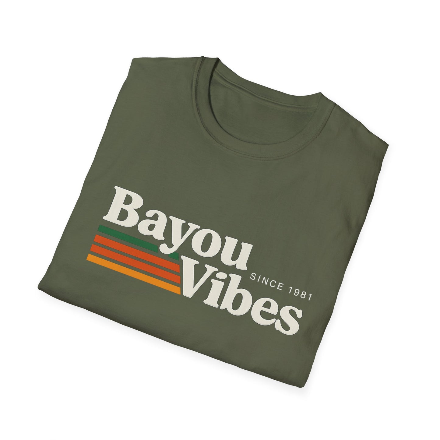 Bayou Vibes Unisex T-Shirt, Comfortable Casual Wear, Perfect for Summer Outings, Gifts for Nature Lovers, Festivals, and Birthdays