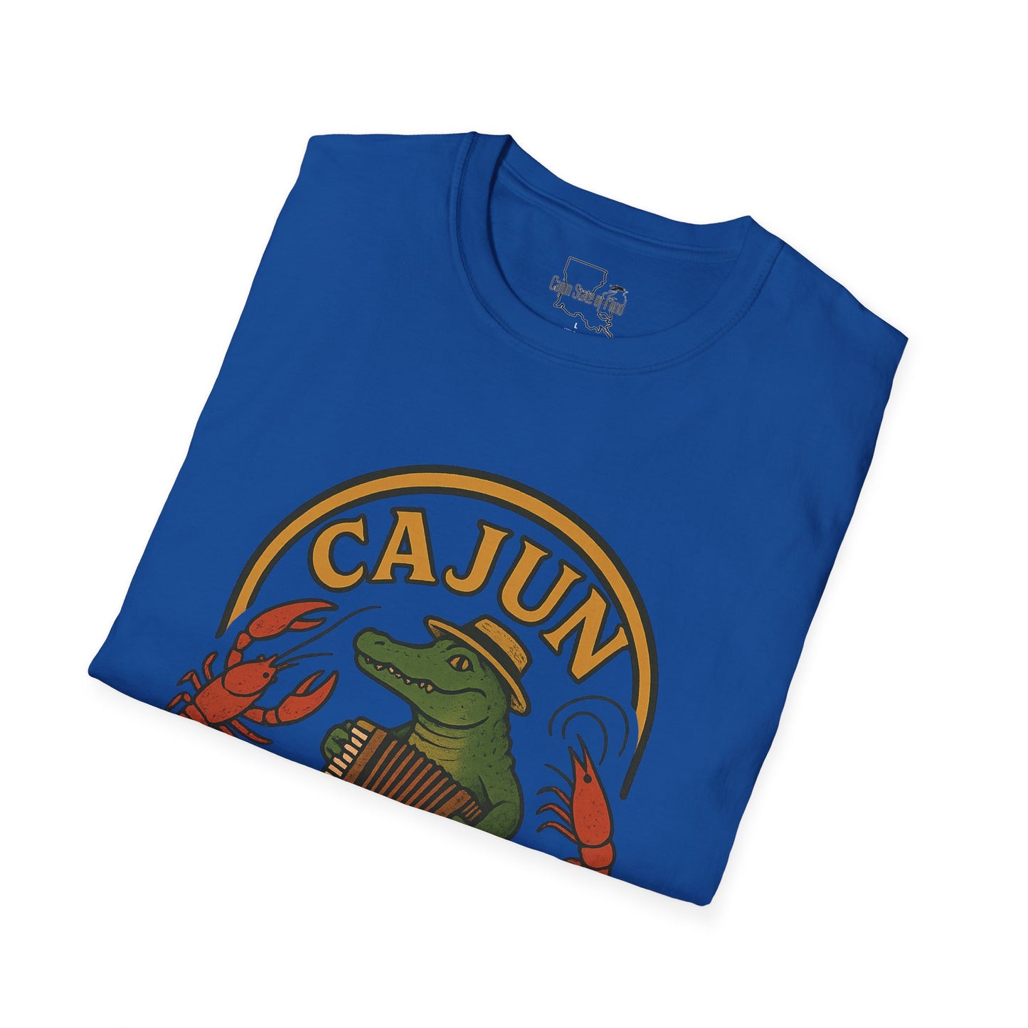 Cajun All Day T-Shirt | Unisex Softstyle Tee, Southern Pride Apparel, Louisiana Gift, Casual Wear, Unique Graphic Shirt
