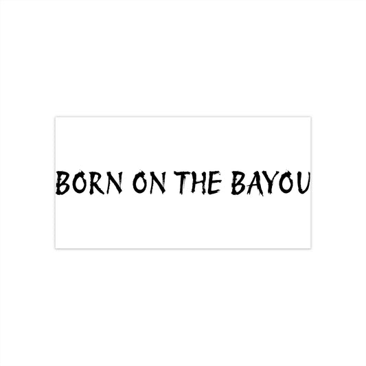 Bayou Vibes Bumper Stickers - Perfect for Car Enthusiasts, Outdoor Lovers, Gift for Nature Lovers, Souvenir Decor, Explore the Bayou