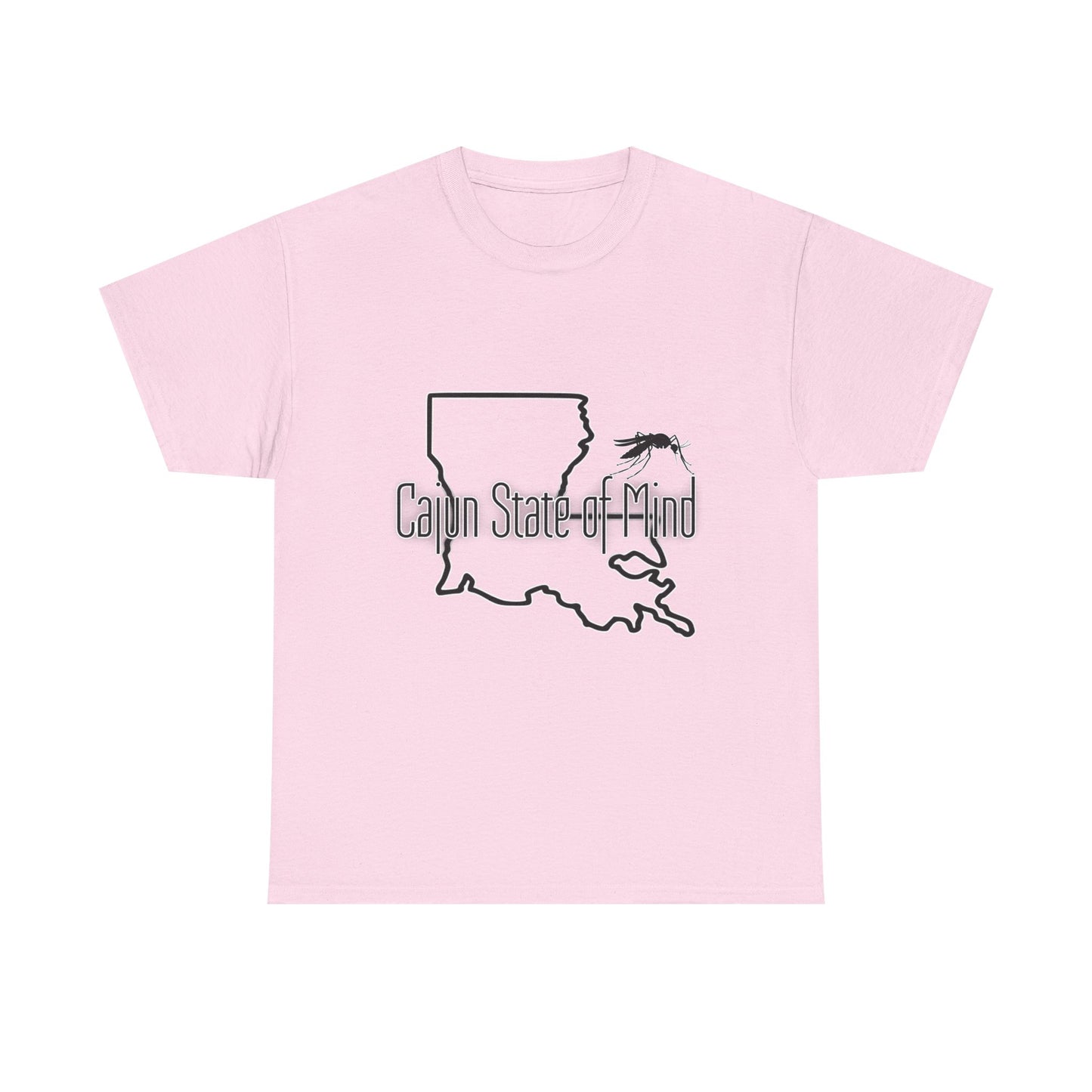 Cajun State of Mind Tee, Louisiana Pride T-Shirt, Southern Style Top, Gift for Locals, Casual Everyday Wear, Unisex Cotton Tee
