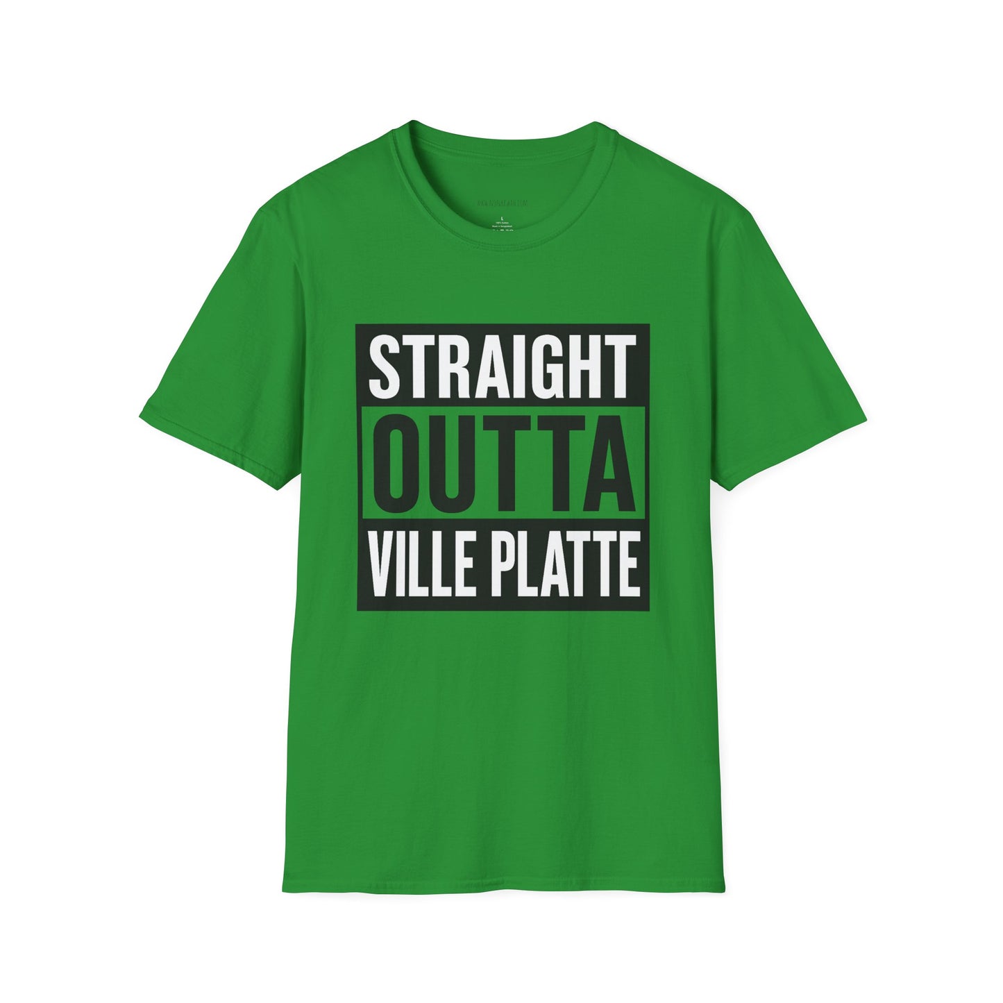 Straight Outta Ville Platte T-Shirt — Local Pride Graphic Tee