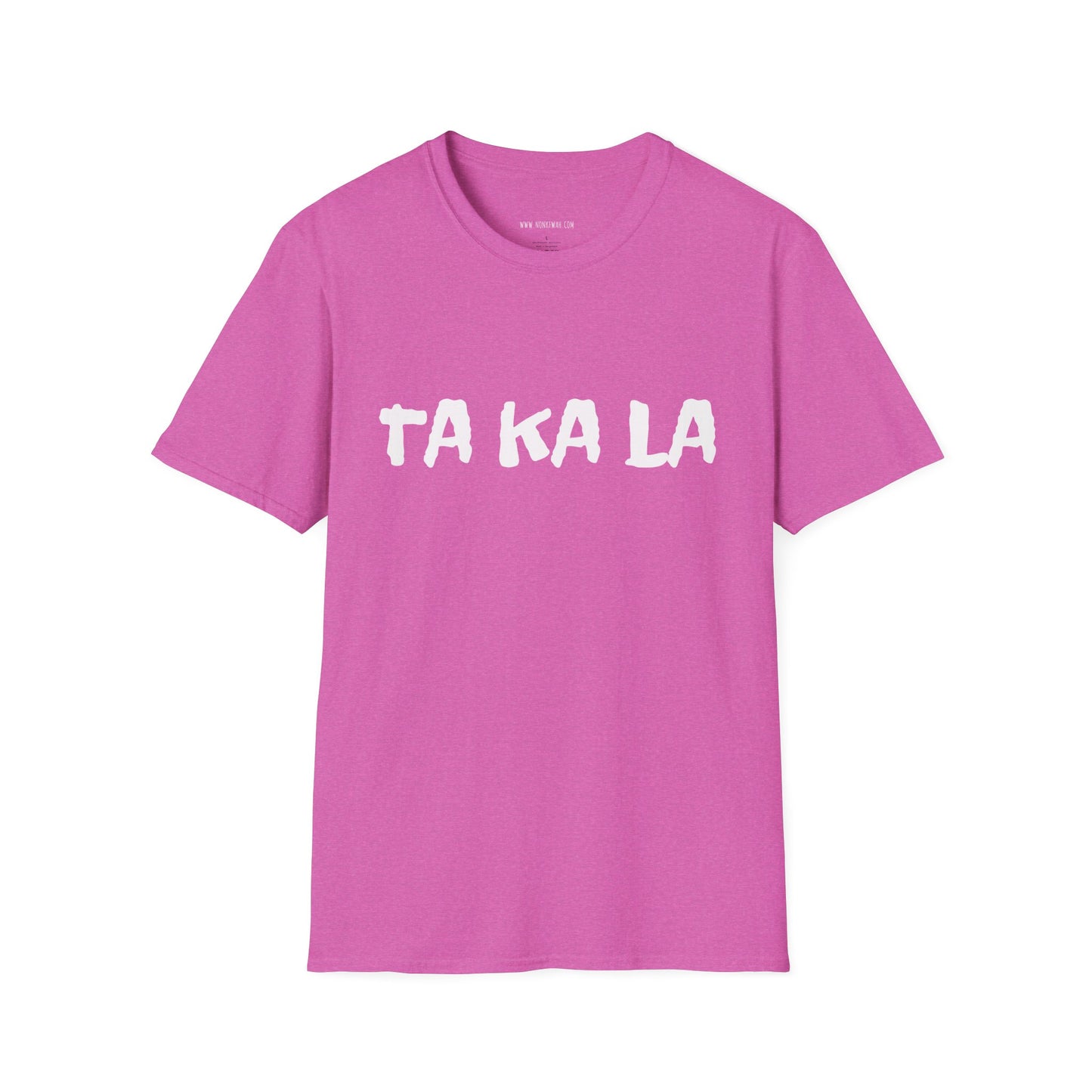 TA KA LA Minimalist Text Tee