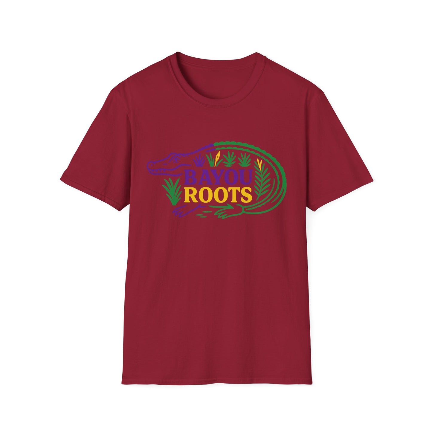 Bayou Roots Alligator T-Shirt — Louisiana Cajun Pride Tee