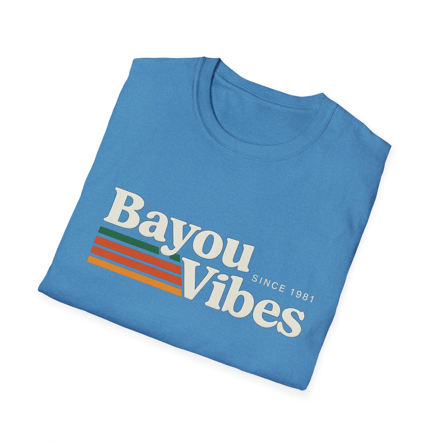 Bayou Vibes Unisex T-Shirt, Comfortable Casual Wear, Perfect for Summer Outings, Gifts for Nature Lovers, Festivals, and Birthdays