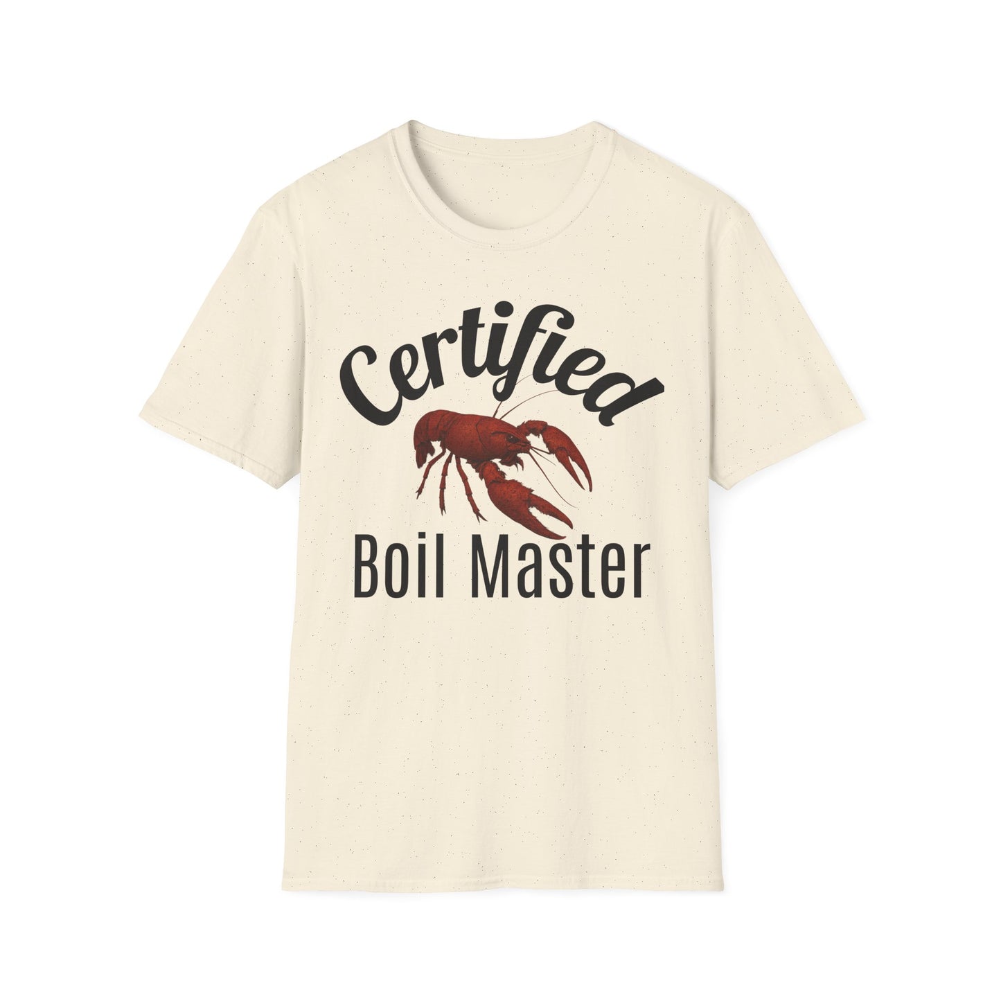 Certified Boil Master T-Shirt — Cajun Crawfish Boil Cooking Tee