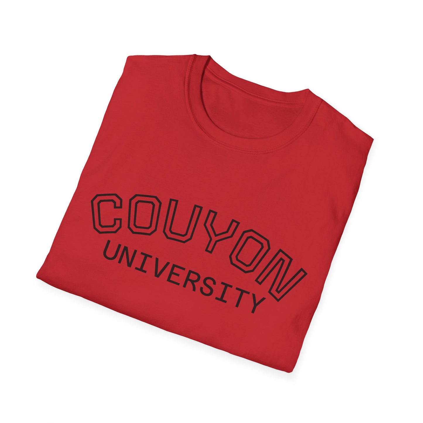 Vintage Graphic T-Shirt, Couyon University Tee, Unisex College Apparel, Casual Everyday Wear, Gifts for Students, Graduation Shirts