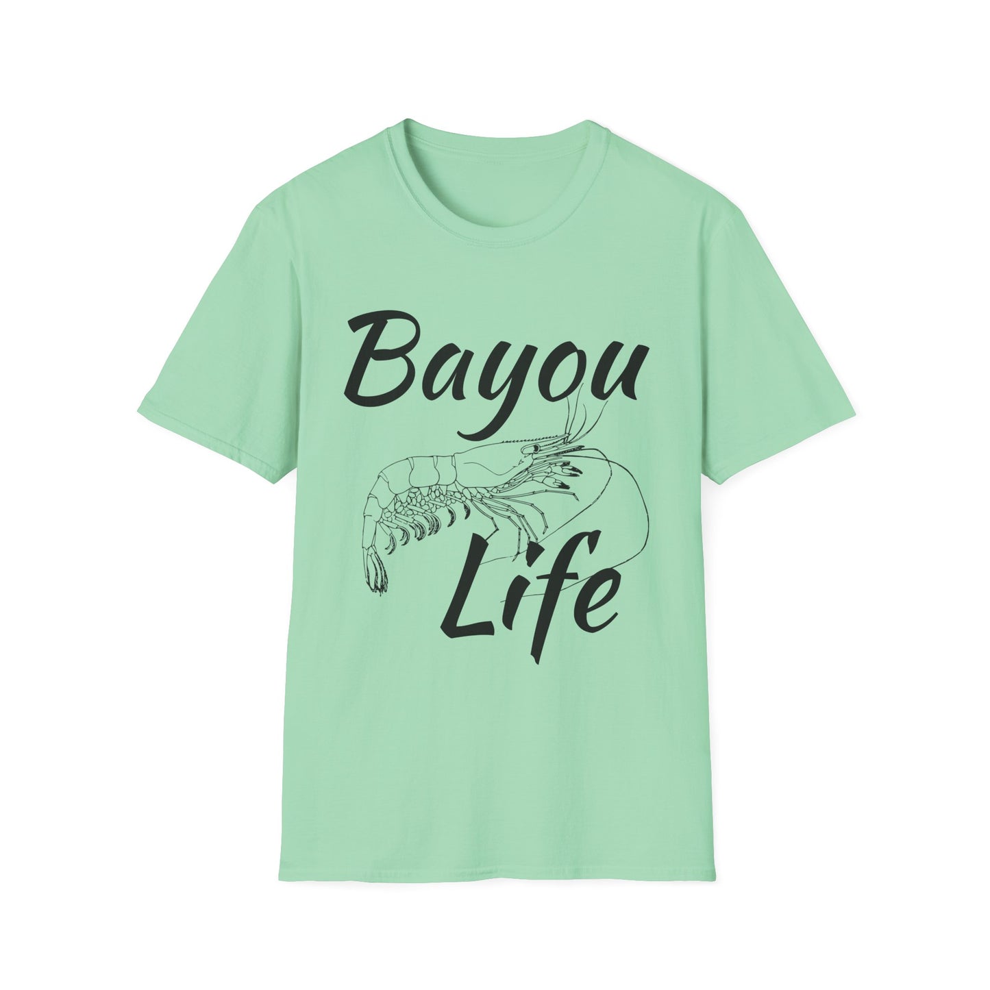 Bayou Life Unisex Softstyle T-Shirt | Perfect for Seafood Lovers, Beach Days, Southern Vibes, Family Gatherings, and Outdoor Adventures