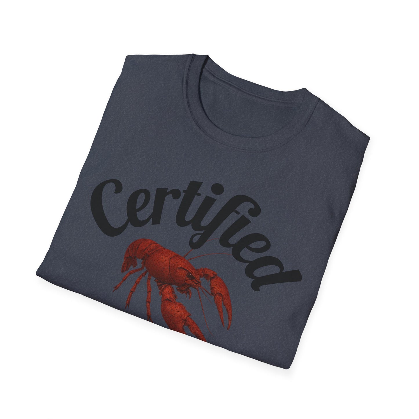 Certified Boil Master T-Shirt — Cajun Crawfish Boil Cooking Tee