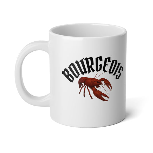 20oz Jumbo Coffee Mug - 'Bourgeois' crawfish mug