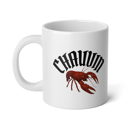 20oz Jumbo Coffee Mug — 'Chauvin' crawfish mug