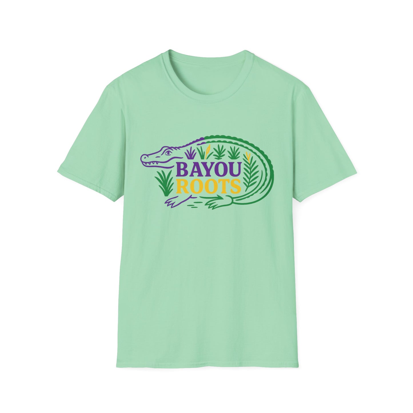 Bayou Roots Alligator T-Shirt — Louisiana Cajun Pride Tee