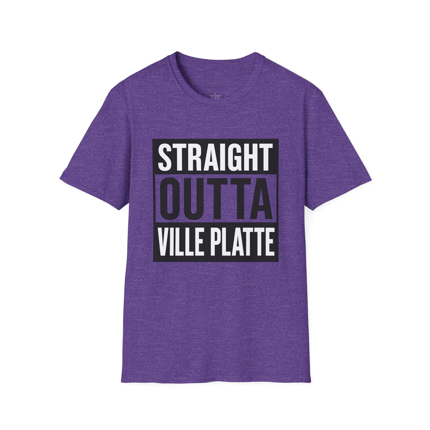 Straight Outta Ville Platte T-Shirt — Local Pride Graphic Tee