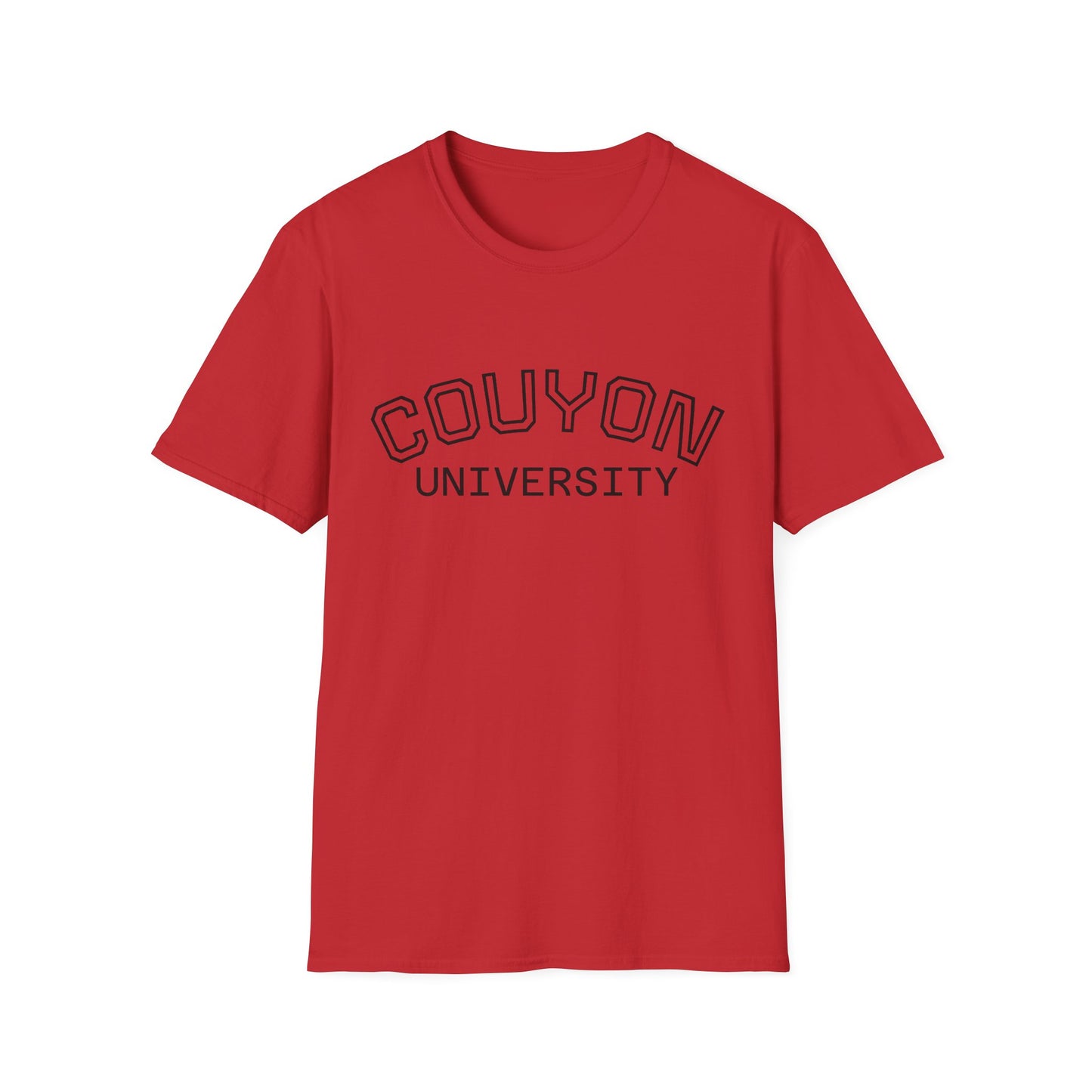 Vintage Graphic T-Shirt, Couyon University Tee, Unisex College Apparel, Casual Everyday Wear, Gifts for Students, Graduation Shirts