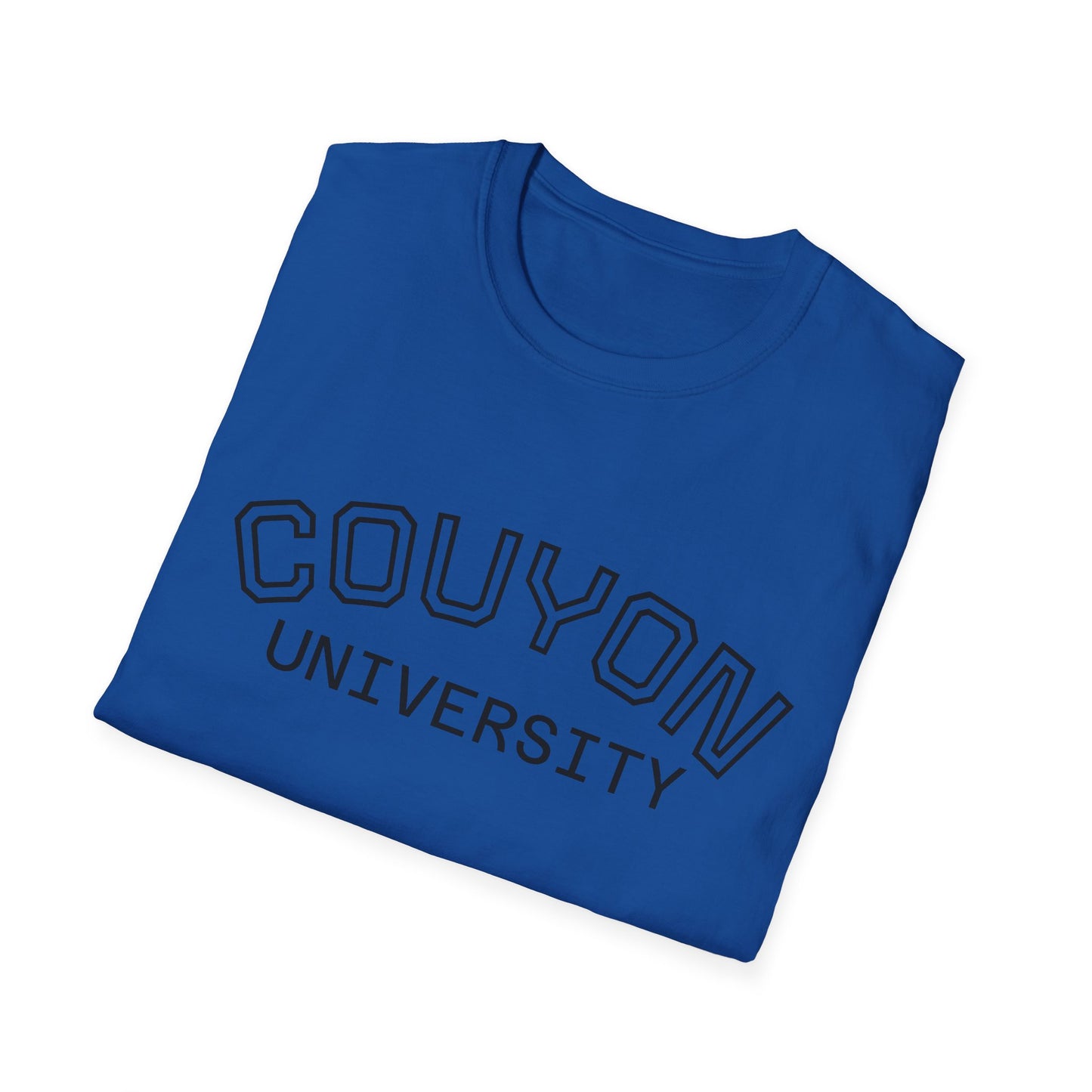 Vintage Graphic T-Shirt, Couyon University Tee, Unisex College Apparel, Casual Everyday Wear, Gifts for Students, Graduation Shirts