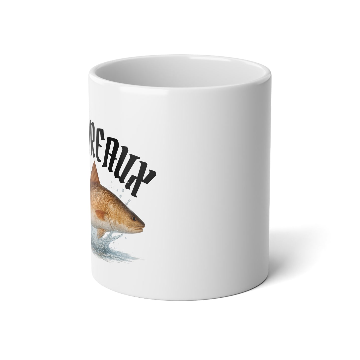 20oz Jumbo Coffee Mug— 'Boudreaux' Redfish Mug