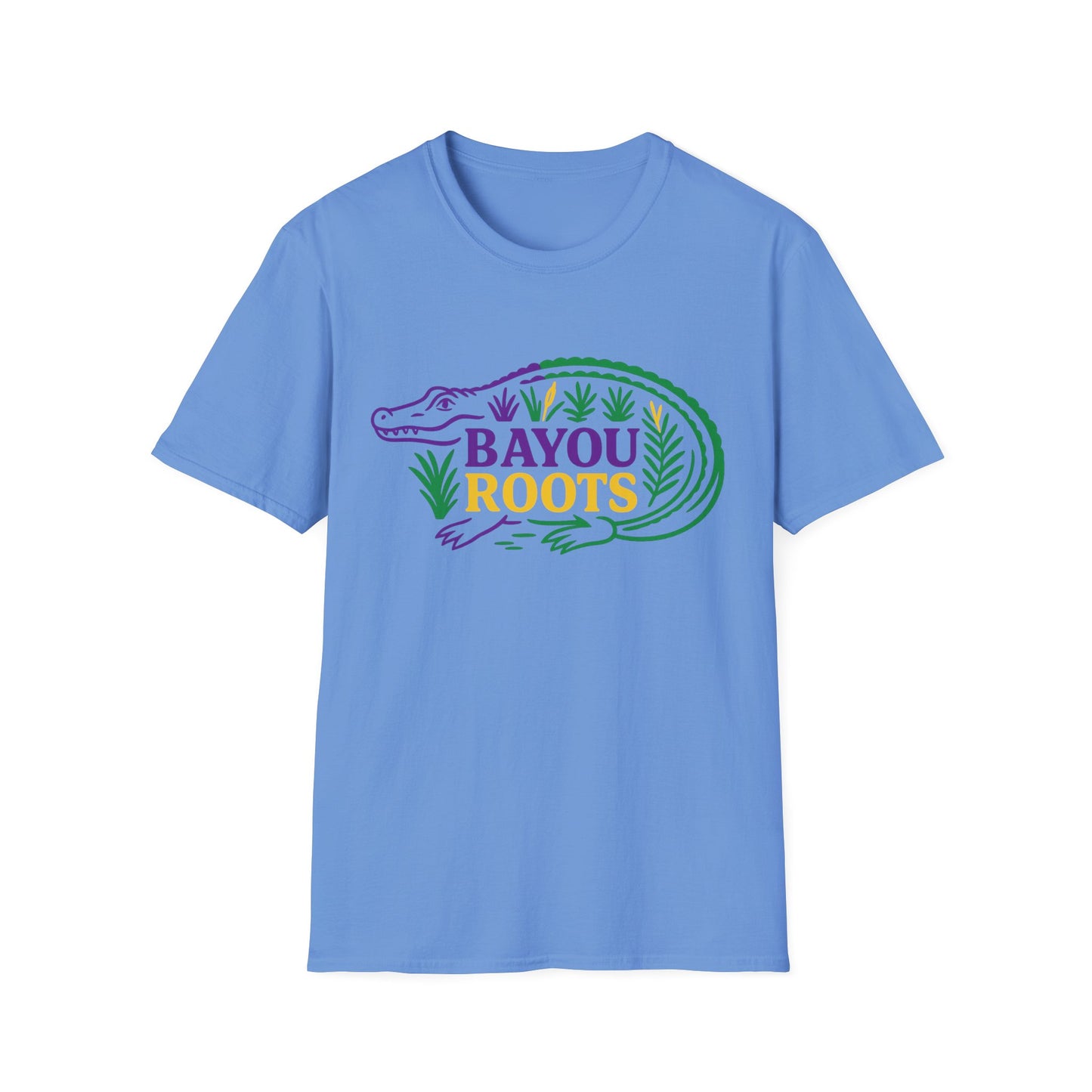Bayou Roots Alligator T-Shirt — Louisiana Cajun Pride Tee