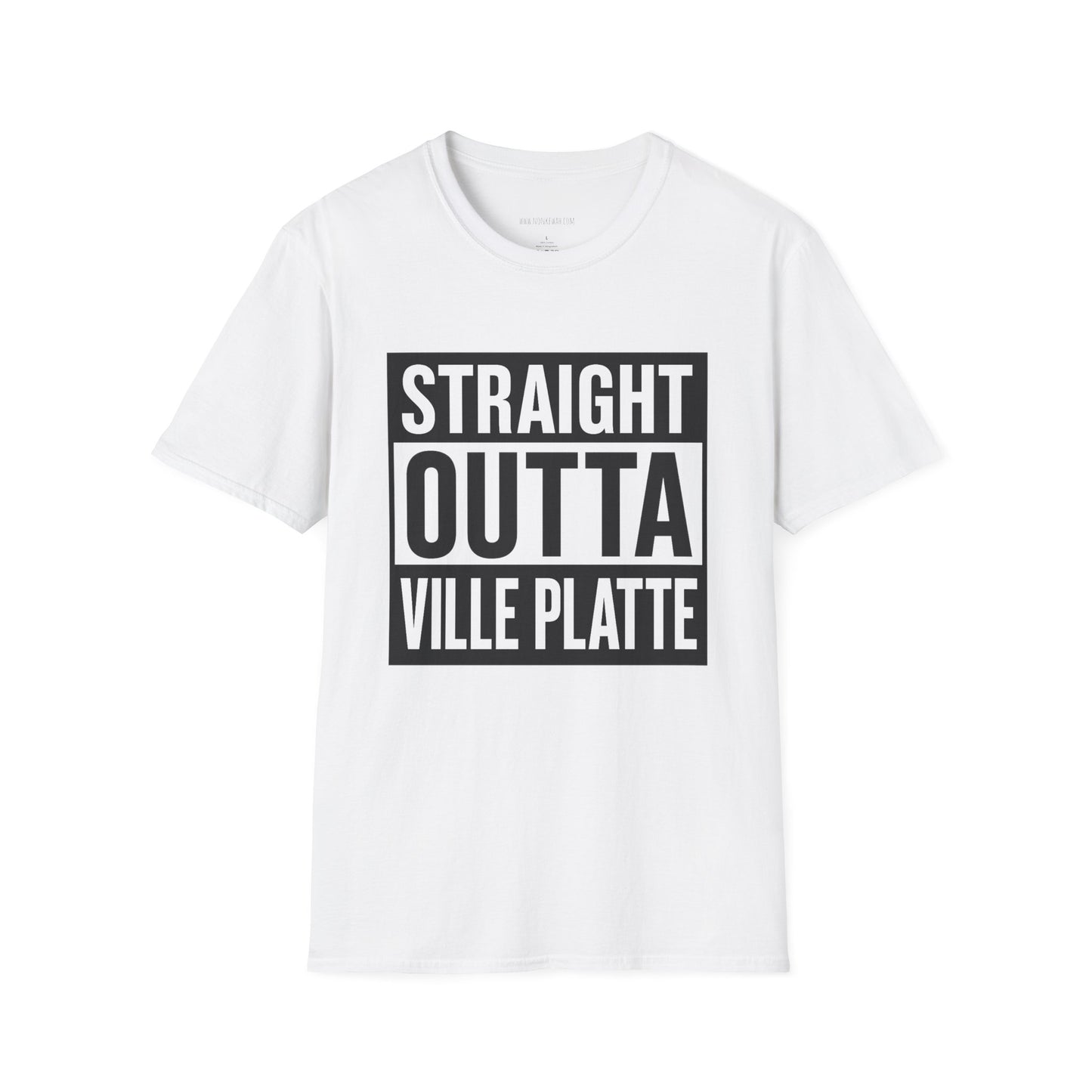 Straight Outta Ville Platte T-Shirt — Local Pride Graphic Tee