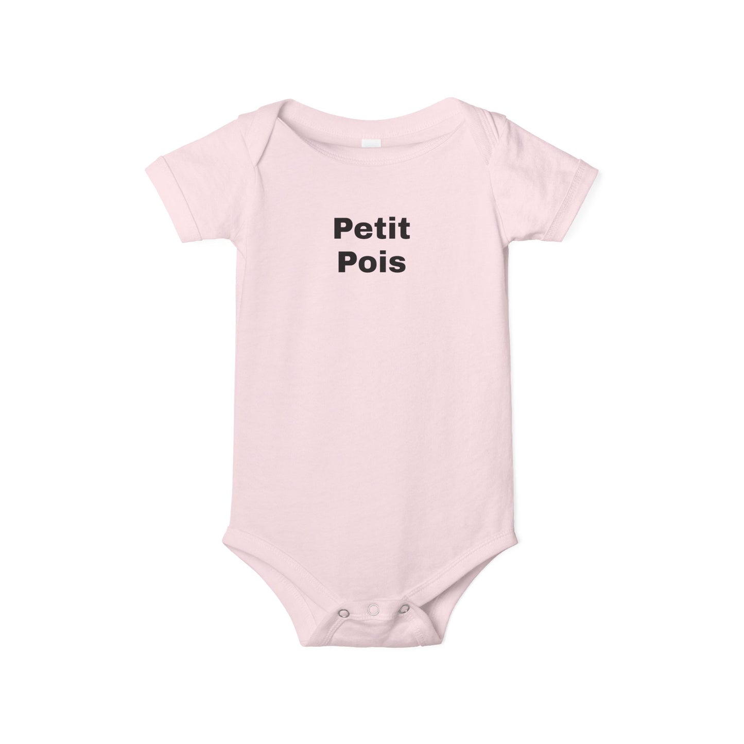 Cute Petit Pois Infant Jersey One Piece, Baby Bodysuit, Cute Baby Outfit, Newborn Gift, Baby Shower Gift, Infant Clothing