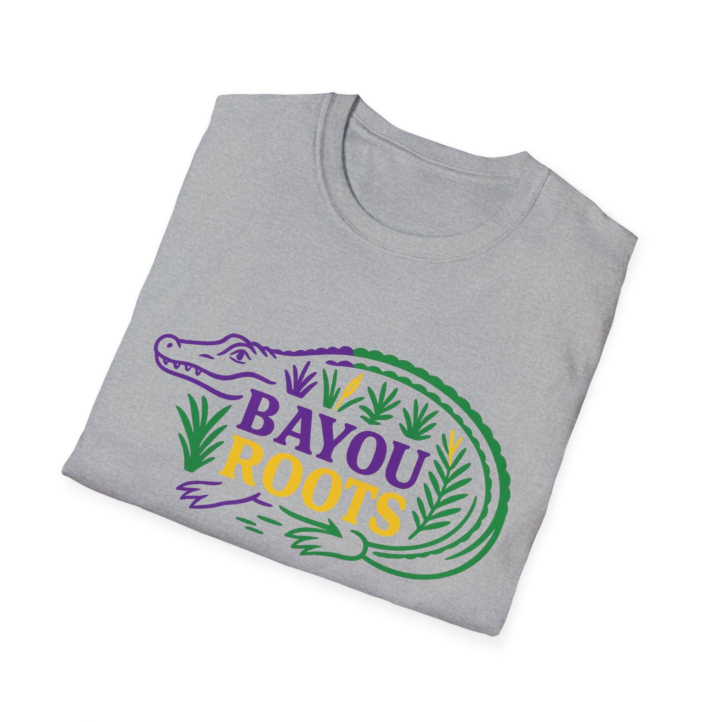 Bayou Roots Alligator T-Shirt — Louisiana Cajun Pride Tee