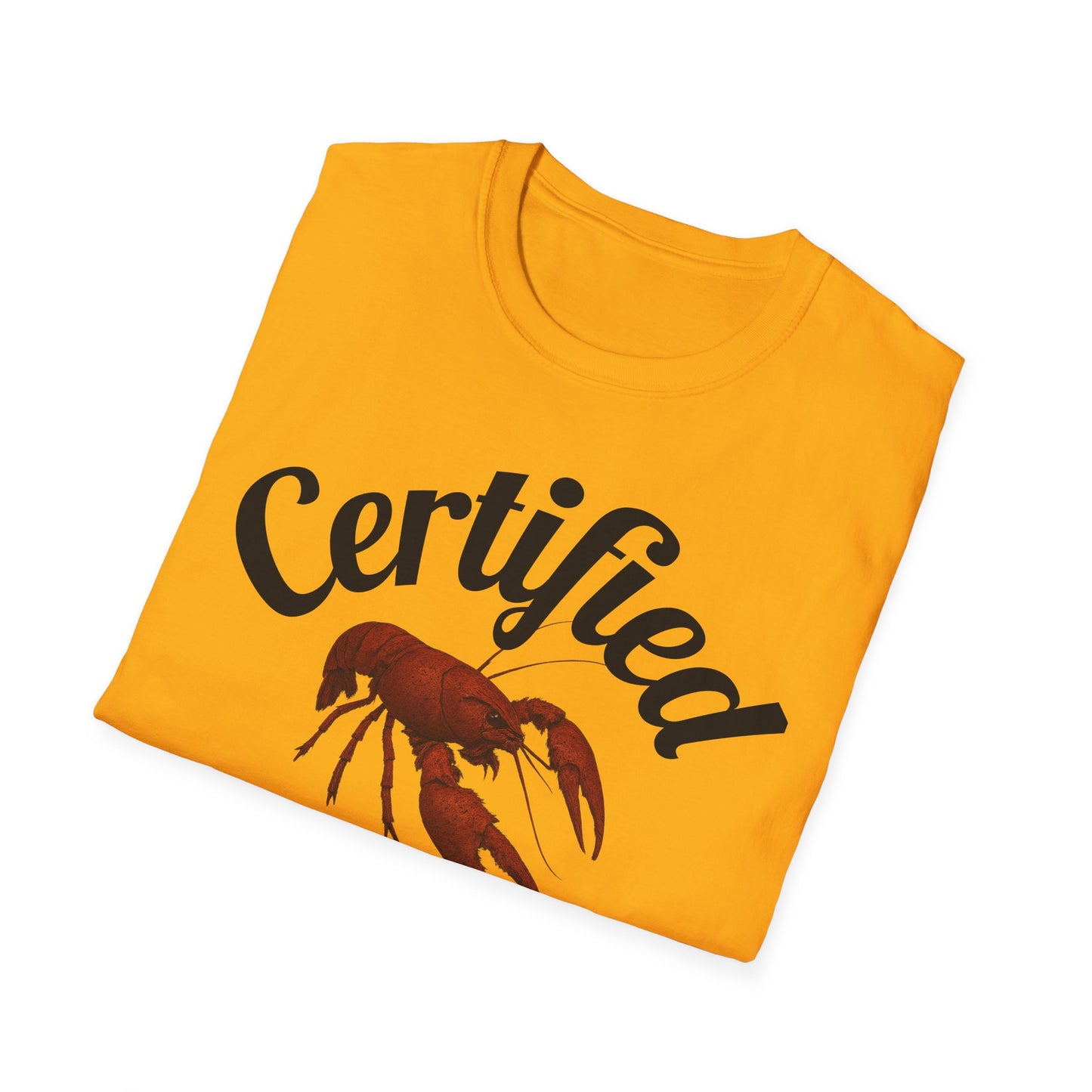 Certified Boil Master T-Shirt — Cajun Crawfish Boil Cooking Tee